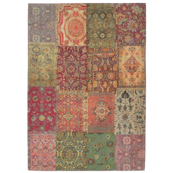 Liora Manne Marbella Old Persian Indoor Rug Red 39"X56"