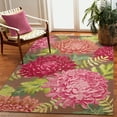 thumbnail image 1 of Liora Manne Marina Mum Indoor Outdoor Area Rug Fuchsia, 1 of 5
