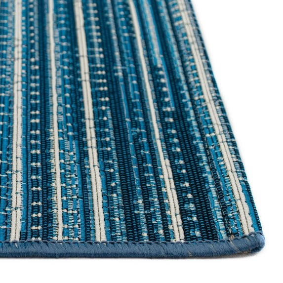 Liora Manne Marina Stripes Indoor Outdoor Area Rug China Blue