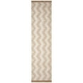 thumbnail image 1 of Liora Manne  Mercer Zigzag Indoor Rug 1'11" x 7'6" - Ivory, 1 of 5
