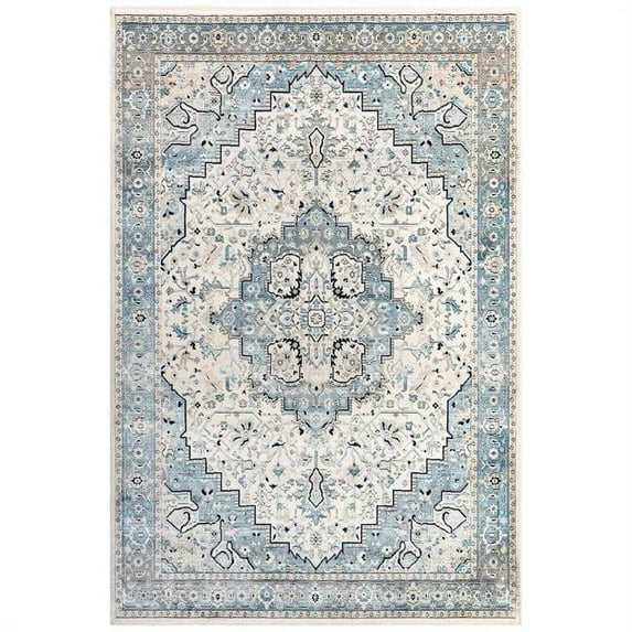 Liora Manne Monaco 8'10"X11'9" Area Rug With Blue Finish MCO91743103