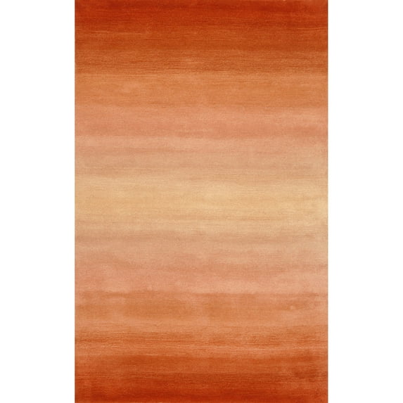Liora Manne Ombre Horizon Indoor Rug Orange 9'X12'