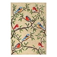 thumbnail image 1 of Liora Manne Ravella Area Rug Indoor Outdoor Natural Birds on Branches 5x7, 1 of 2