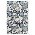 thumbnail image 1 of Liora Manne Ravella Floral Blue Indoor/Outdoor Rug 24" x 36", 1 of 2