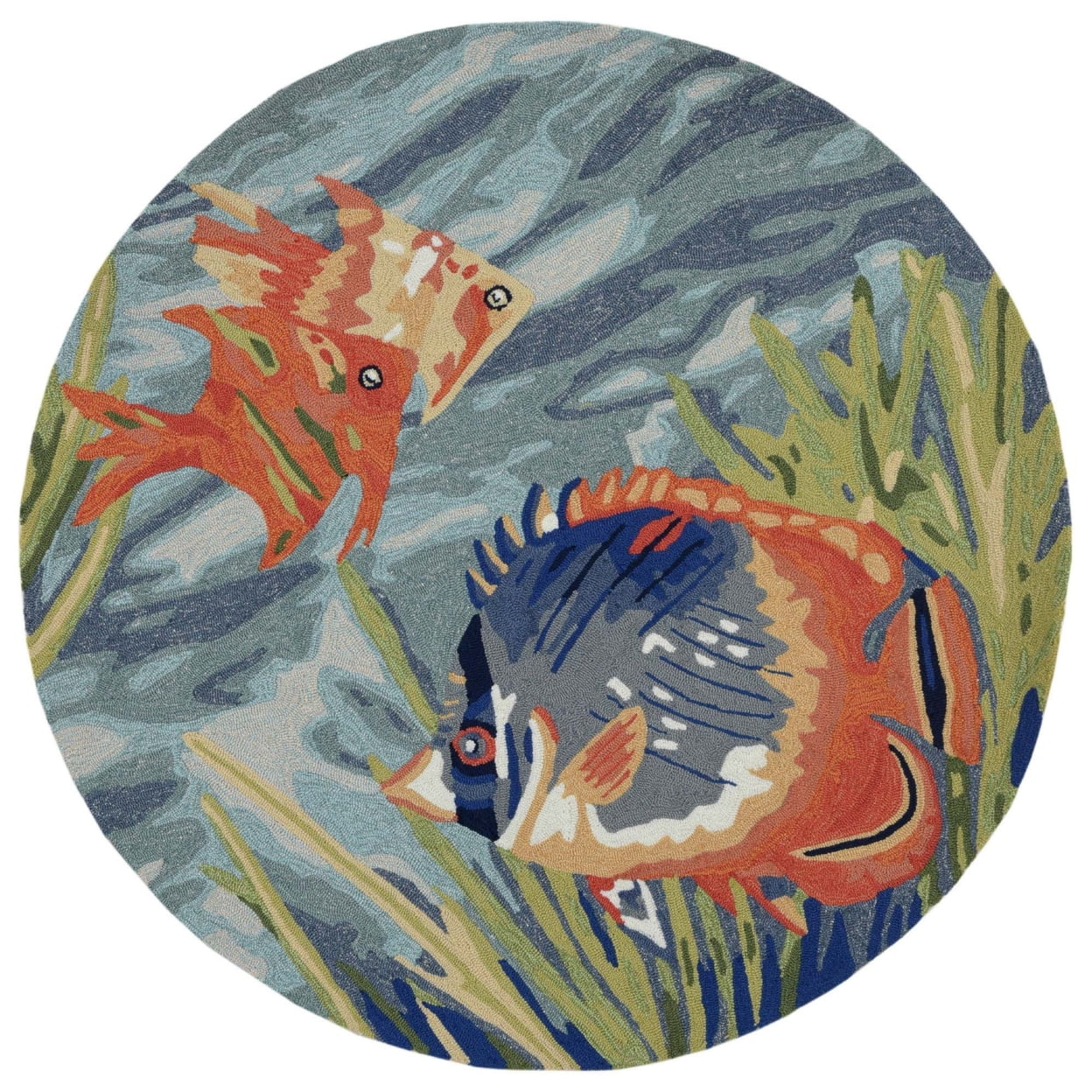Liora Manne Ravella Tropical Fish Indoor Outdoor Area Rug Water Fade ...
