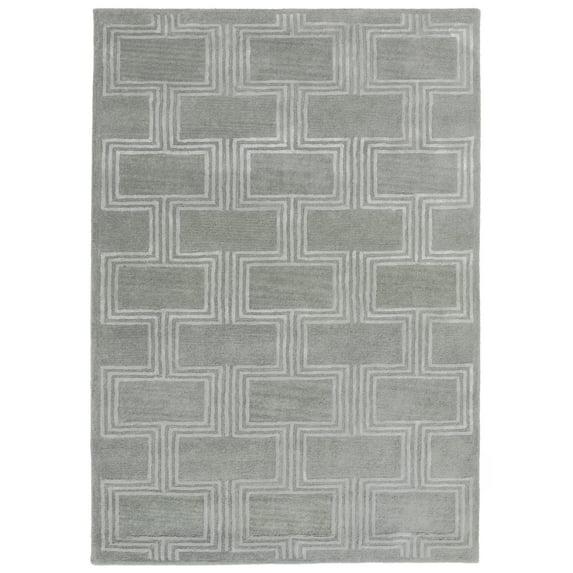 Liora Manne Roma Boxes Indoor Rug Grey 5'X8'