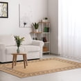 thumbnail image 1 of Liora Manne Sahara Area Rug 100% Polypropylene Indoor Outdoor Natural Block Print, 1 of 5