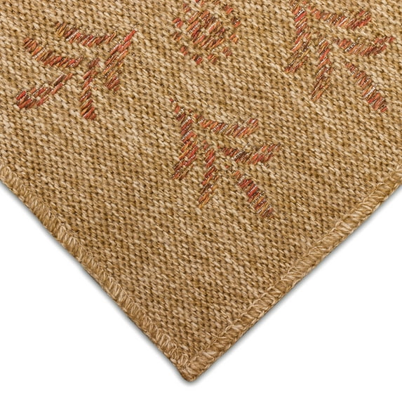 Liora Manne Sahara Area Rug Terracotta 100% Polypropylene Indoor Outdoor 5x7