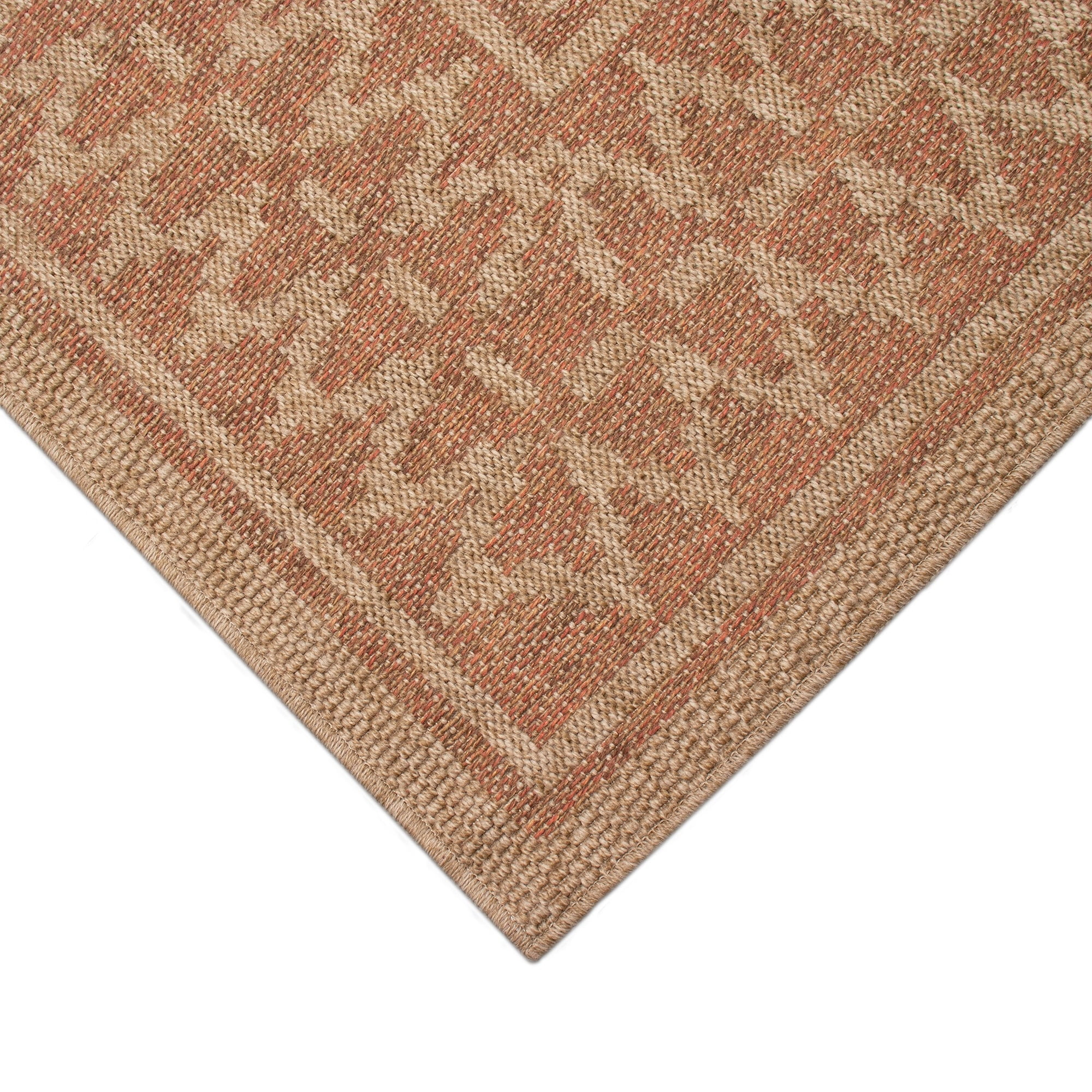Liora Manne Sahara Area Rug Terracotta 5x7 Indoor Outdoor Durable UV ...