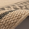 thumbnail image 1 of Liora Manne Sahara Diamond Border Area Rug Natural Indoor Outdoor 5x7 Durable, 1 of 5