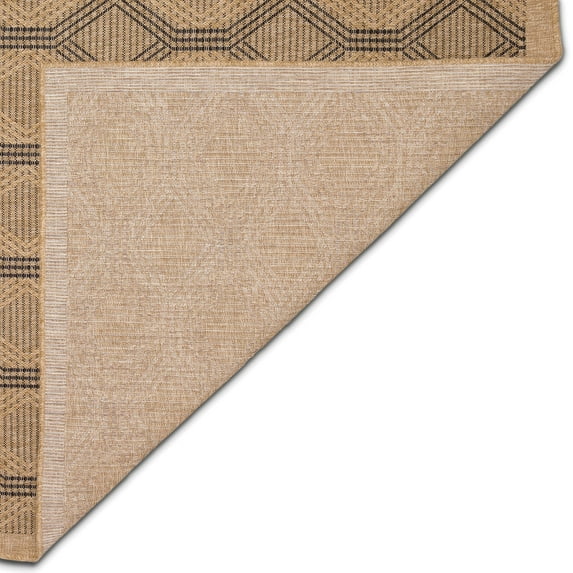 Liora Manne Sahara Links Indoor Outdoor Area Rug 100% Polypropylene Natural