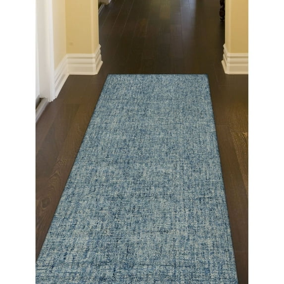 Liora Manne Savannah Fantasy Indoor Area Rug Blue 100% Wool Hand Tufted 5x8