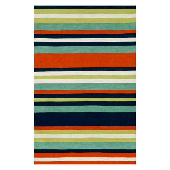 Liora Manne Sorrento 6301/33 Tribeca Indoor / Outdoor Rug - Navy