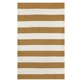 thumbnail image 1 of Sorrento Rugby Stripe Rug-Color:Beige/Khaki,Size:36"Lx24"Wx0.25"H, 1 of 2