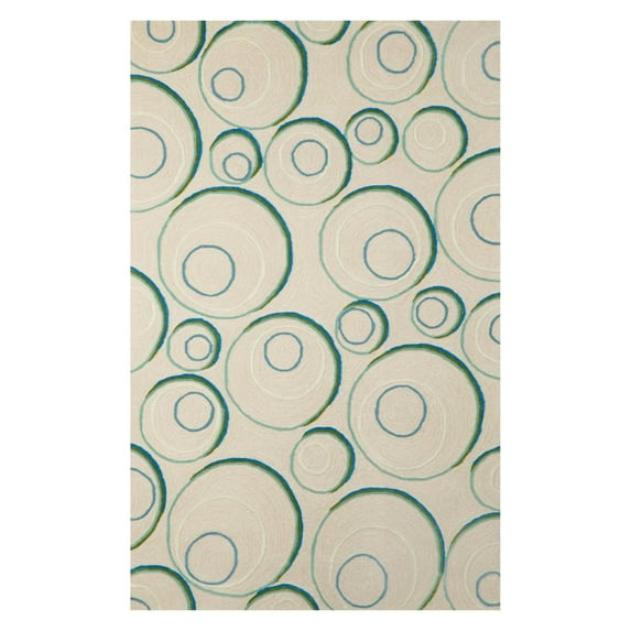 Liora Manne Spello SLO-193604 Area Rug - Aqua