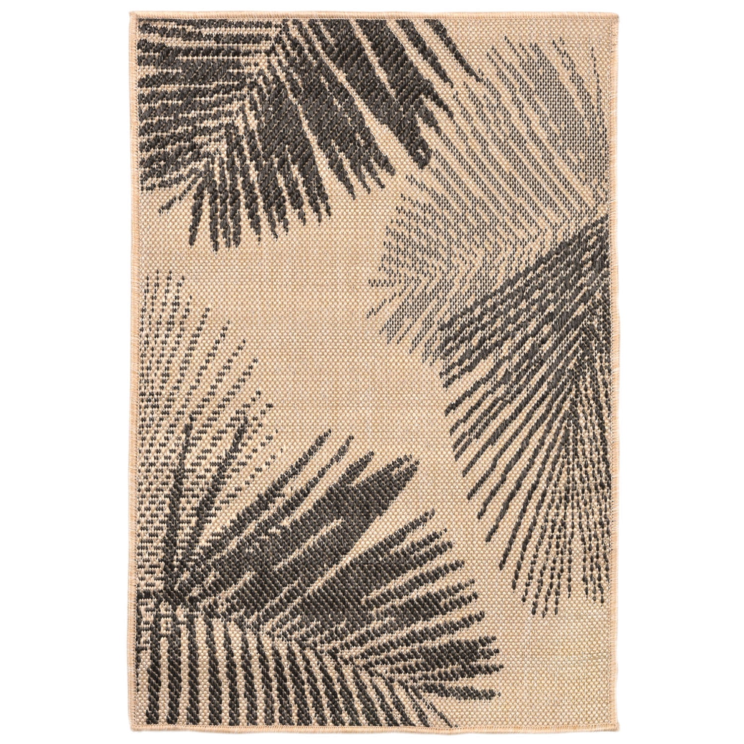 Liora Manne Terrace 1792/67 Palm Neutral Area Rug 23 Inches X 35 Inches