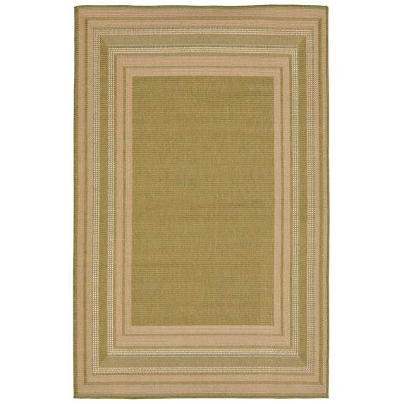 Liora Manne Terrace Etched Border Indoor/Outdoor Area Rug