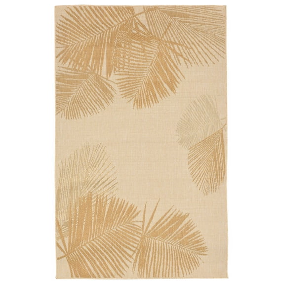 Liora Manne Terrace Palm Indoor/Outdoor Rug Natural 7'10"X9'10"