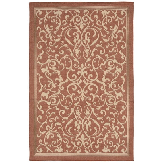 Liora Manne Terrace Rust Indoor/Outdoor Area Rug