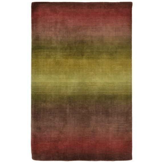 Liora Manne Vienna Ombre Indoor Rug Burgundy 42"X66"