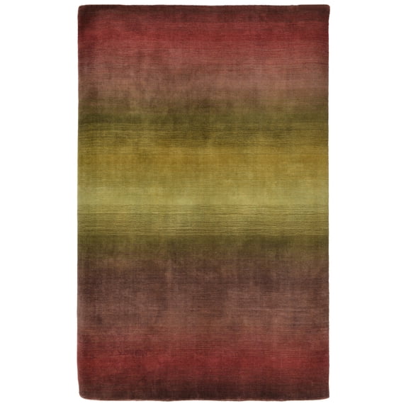 Liora Manne Vienna Ombre Indoor Rug Burgundy 8'X10'