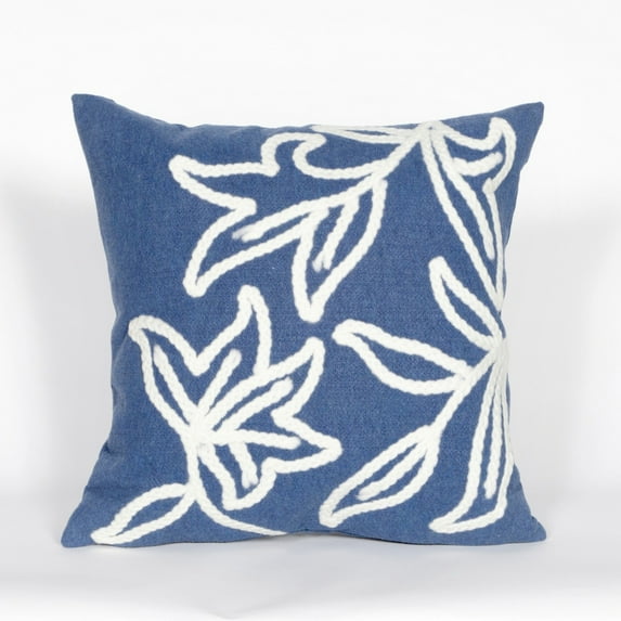 Liora Manne Visions I Windsor Indoor Outdoor Decorative Pillow Blue