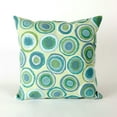 thumbnail image 1 of Liora Manne Visions II Puddle Dot Indoor Outdoor Decorative Pillow Spa, 1 of 2