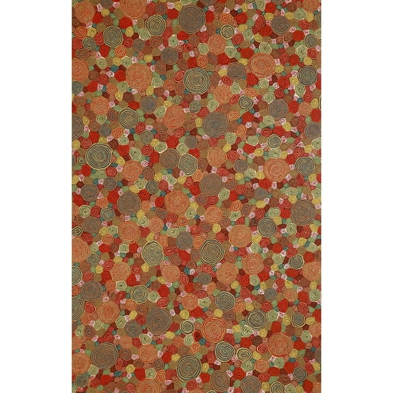 Liora Manne Visions III Giant Swirls Indoor Outdoor Area Rug 100% Polyester