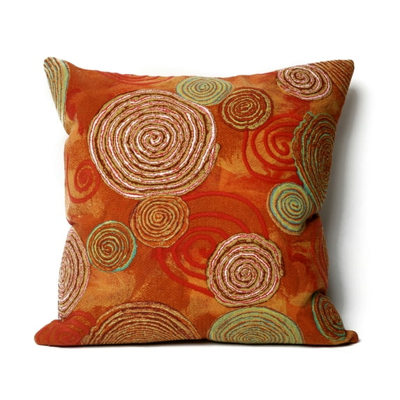 Liora Manne Visions III Graffiti Swirl Indoor Outdoor Decorative Pillow Warm