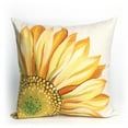 thumbnail image 1 of Liora Manne Visions III Indoor Outdoor Pillow, Sunflower, 20 x 20 Inch, 1 of 3