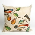 thumbnail image 1 of Liora Manne Visions III Song Birds Indoor Outdoor Decorative Pillow Cream, 1 of 2