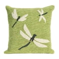 thumbnail image 1 of Liora Manne Whimsy Indoor Outdoor Accent Pillow, Dragonfly, 18 x 18 Inch, 1 of 5