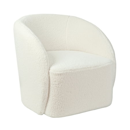 Liorin 31.5 in. Indoor White Finish Accent Chair