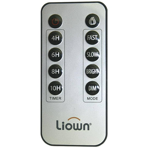 Liown 10195 - 10 Button Multi-Function Remote Works With Various Liown Candles