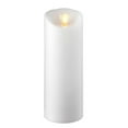 thumbnail image 1 of Liown 16216 - 8" White LED Wax Battery Operated Pillar Candle with Timer, 1 of 1