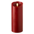 thumbnail image 1 of Liown 17811 - 9" Red Cinnamon Scent Wax LED Pillar Candle with Timer, 1 of 1