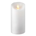 thumbnail image 1 of Liown 37072 - 6" White Wax Push Flame LED Pillar Candle with Timer, 1 of 1
