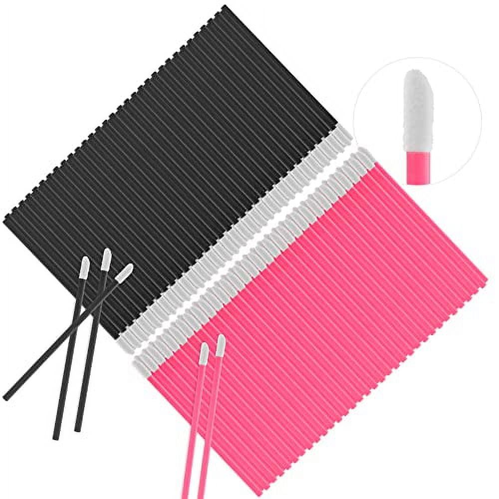 Lip Applicators Disposable 200 Pcs Disposable Lip Wands Made with Soft Bristles, Disposable
