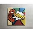 thumbnail image 1 of Lip Art Canvas, Pop Art Art Canvas, Comic Pop Art Artwork, Omg Shock Comic Printed Canvas, Urban Graffiti Canvas Art, Canvas Wall Decor - Rolled Canvas, 1 of 6