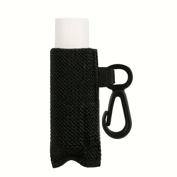 Lip Balm Holder Keychain Portable Cosmetic Storage Bag Fashionable Clip On Chapsticks Organiser for Women Girls