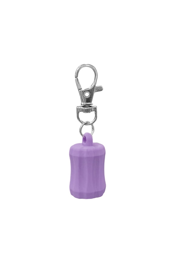 Lip Balm Keychain Caps Fashionable Key Holder Functional Key Jewelry Silicone Texture Perfect for Women and Girls