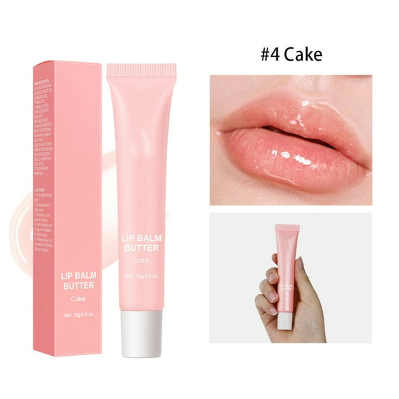 Lip Balm Moisturizing Lip Care, Hydrating Lip Treatment, Exfoliating and Softening Dry Lips, Fast Absorbing Gel for Smooth and Fuller Lips, Suitable for All Skin Types