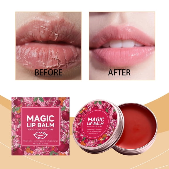 Lip Balm Temperature Change Moisturizer Long Lasting Nutritious Balm Magic Color Change Lip Gloss