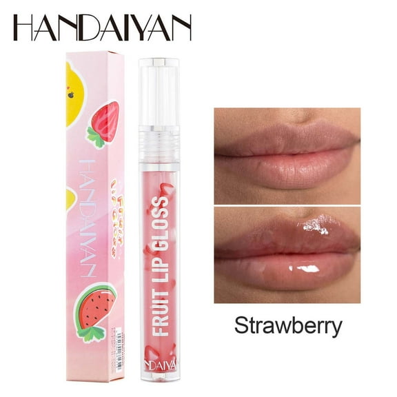 Lip Balm, Tinted Lip Gloss, Plumping Lip Oil with Fruit Extract, Moisturizing Nonsticky Longlasting Nourishing Repairing Lipstick, PH Balanced, Safe for Sensitive Skin, Portable Gift Packaging