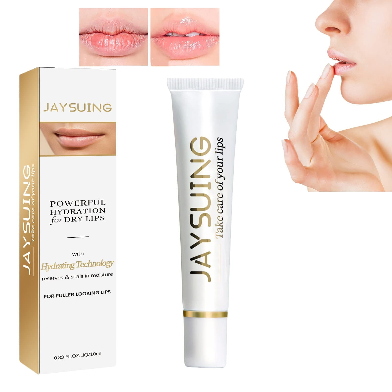 Lip Balm,Ultra Hydrating Lip Treatment Moisturizer and Volumizer