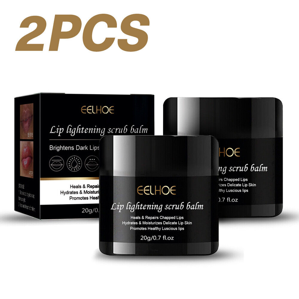 Lip Brightening Scrub Balm Brighten Dark Lips Pink Bleaching