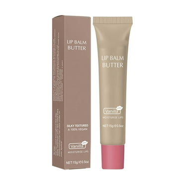 Lip Butter Balm - Conditioning Lip Mask and Lip Balm for Instant Moisture, Shine and Hydration - Sheer-Tinted, Soothing Lip Care Blekii