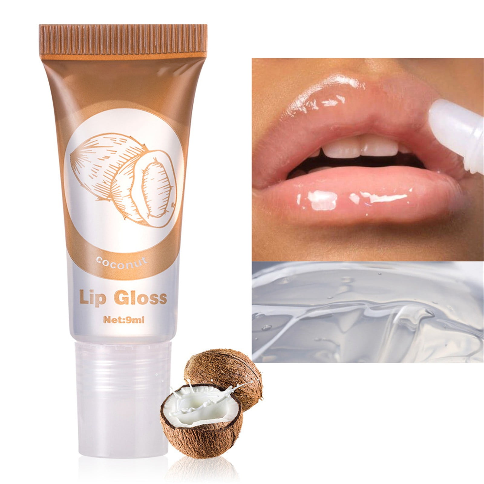 Lip Butters,6 Fruit Flavored Lip Gloss Long Lasting Moisturizing