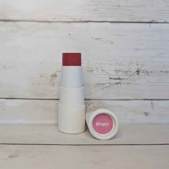 Lip & Cheek Bloom. 2 in 1 Natural Lipstick for Vibrant Color. Ginger