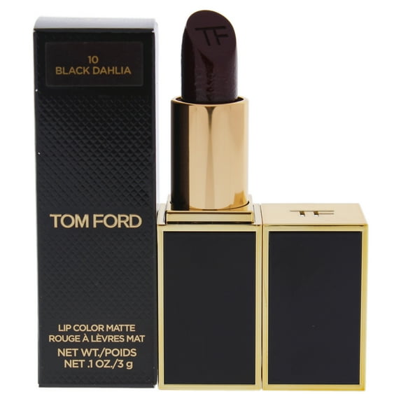 Lip Color Matte - 10 Black Dahlia by Tom Ford for Woman - 0.1 oz Lipstick